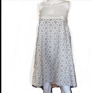 NWT Lisa Perry Sz 2 Dress Daisy champagne lace strapless